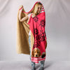 Amazing Golden Retriever Print Hooded Blanket