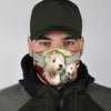 Cute Westie Print Face Mask- Limited Edition