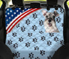Cute Schnauzer Dog Print Pet Seat Covers