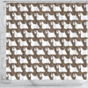 Sealyham Terrier Dog Pattern Print Shower Curtains