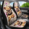 Brussels Griffon Dog Print Car Seat Covers