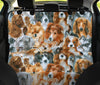 Dogs In Lots Print Pet Seat Covers