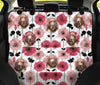 Bloodhound Floral Print Pet Seat Covers