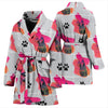 Doberman Pinscher Dog Print Women's Bath Robe