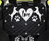 Dog Love Print Pet Seat Covers
