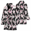 Briard Dog Pattern Print Women's Bath Robe