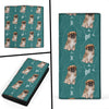 Tibetan Spaniel dog Patterns Print Women's Leather Wallet