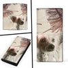 Lovely Chinese Crested Dog Print Women's Leather Wallet