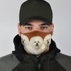 Bichon Frise Print Face Mask- Limited Edition