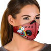 Rainbow Unicorn Print Premium Face Mask