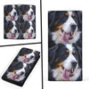 Bernese Mountain Dog Print Women's Leather Wallet