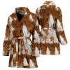 Abyssinian guinea pig Print Women's Bath Robe