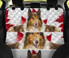 Lovely Rough Collie Print Pet Seat Covers