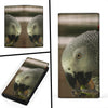 African grey parrot Print women's Leather Wallet