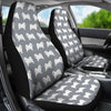 Samoyed Dog Pattern Print Car Seat Covers