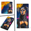 Manchester Terrier Print Women's Leather Wallet