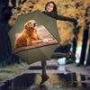 Golden Retriever Dog 3D Print Umbrellas