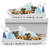 Boxer Dog Print Sneakers