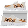 Cute Pembroke Welsh Corgi Print Running Shoes