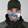 Rainbow trout Fish Print Face Mask