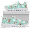 Bearded Collie Patterns Print Sneakers