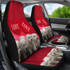 Central Asian Shepherd Dog Print Car Seat Covers