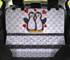 Cute Penguin Print Pet Seat Covers