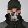 Bull Terrier Print Face Mask