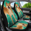 Shiba Inu Dog Print Car Seat Covers