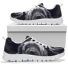 Portuguese Water Dog On Black Print Running Shoes