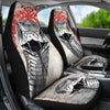 Sketch of Snake Print Car Seat Covers