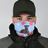 Giant Schnauzer Dog Print Face Mask