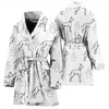 Great Dane Dog Print Women's Bath Robe