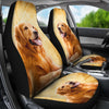 Golden Retriever Print Car Seat Covers