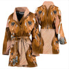 Amazing Quarter Horse Print Women's Bath Robe