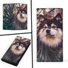 Finnish Lapphund Print Women's Leather Wallet