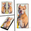 American Pit Bull Terrier Print Women's Leather Wallet