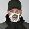 Boxer Dog Print Face Mask