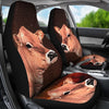 Cute Jersey Cattle (Cow) Print Car Seat Cover