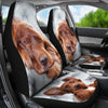 Irish Setter Dog Print Car Seat Covers