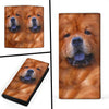 Chow Chow Dog Print Women's Leather Wallet