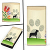 Dog Paws Print Women's Leather Wallet