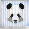 Lovely Panda Art Print Shower Curtains