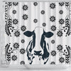 Cow Print Shower Curtain