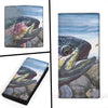 Rainbow Trout Fish Print Women's Leather Wallet