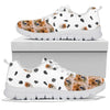 Chow Chow Poodle Dog Print Sneakers