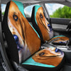 Basset Hound Dog Art Print Car Seat Covers
