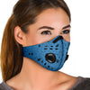 Cat Art Print Premium Face Mask