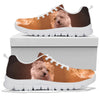 Norfolk Terrier On Brown Print Running Shoes