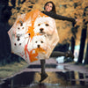 West Highland White Terrier Print Umbrellas